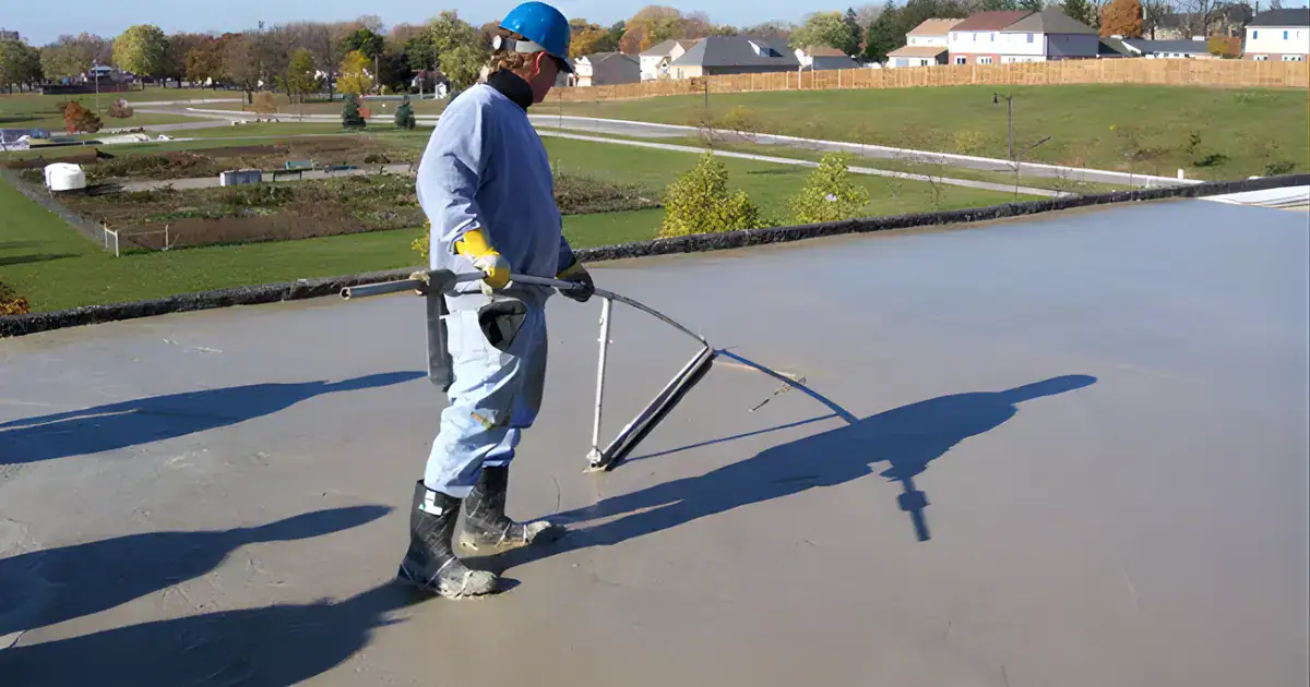LWIC roof deck installation for commercial construction company services