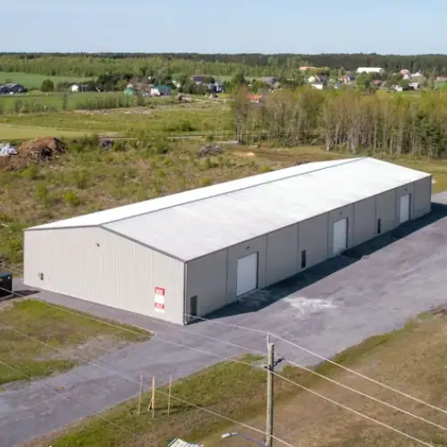 warehouse-metal-roof-deck-serd Metal roof deck for warehouse